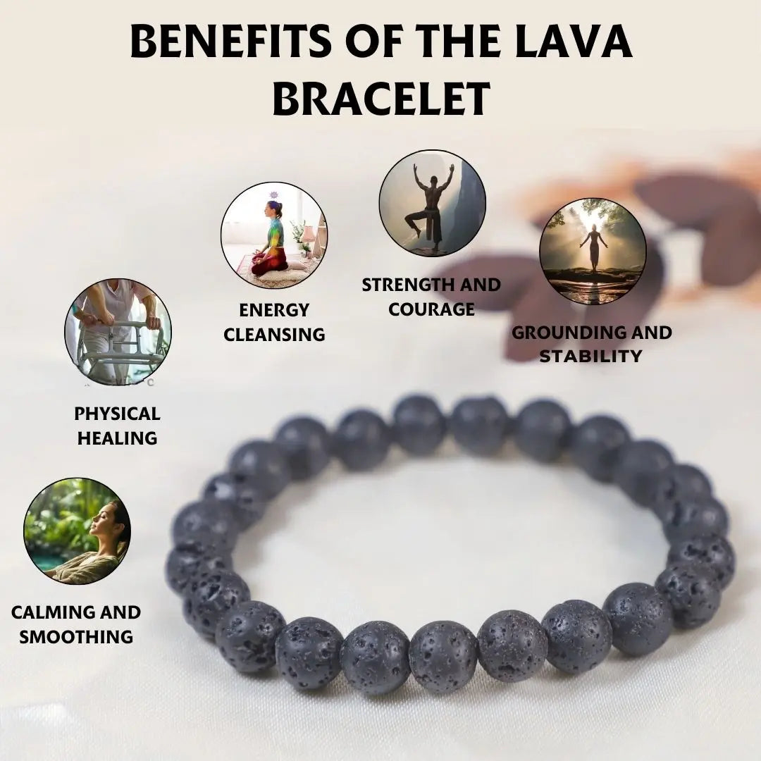 Lava Stone Bracelet