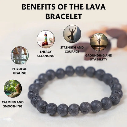 Lava Stone Bracelet