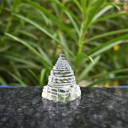 Crystal Shri Yantra of Quartz